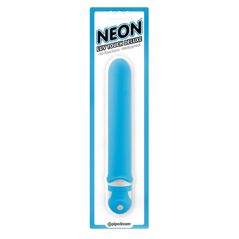 NEON - VIBRADOR LUV TOUCH DELUXE AZUL