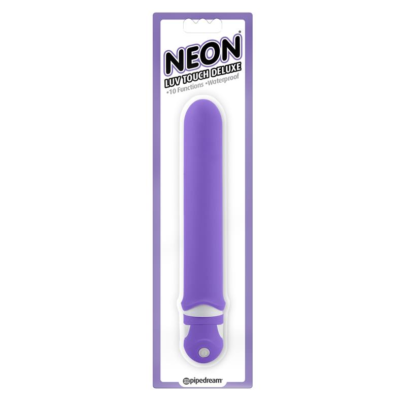 NEON - VIBRADOR LUV TOUCH DELUXE PÚRPURA