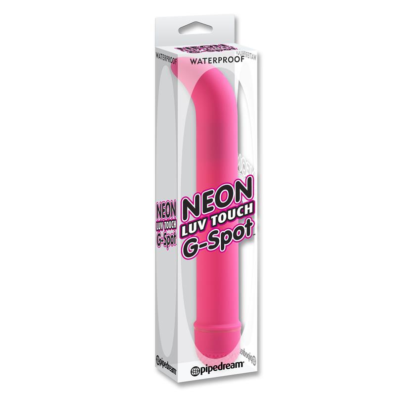 NEON - VIBRADOR LUV TOUCH PUNTO G ROSA
