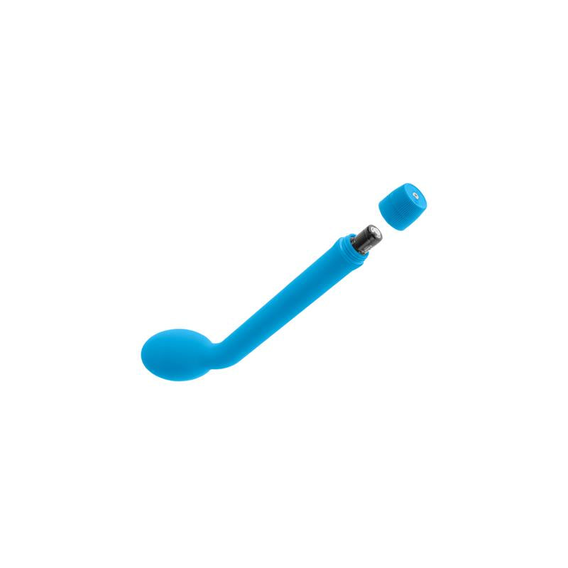 NEON - VIBRADOR LUV TOUCH SLENDER PUNTO G AZUL