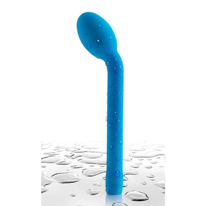 NEON - VIBRADOR LUV TOUCH SLENDER PUNTO G AZUL