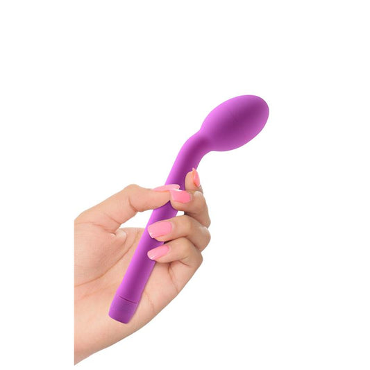 NEON - VIBRADOR LUV TOUCH SLENDER PUNTO G PÚRPURA