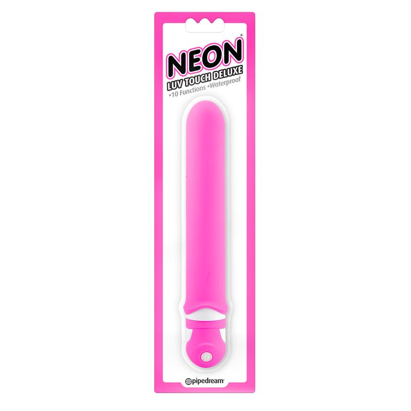 NEON - VIBRADOR LUVE TOUCH DELUXE ROSA