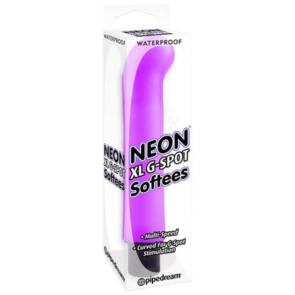 NEON - VIBRADOR XL LUV TOUCH G-SPOT SOFTEES PÚRPURA