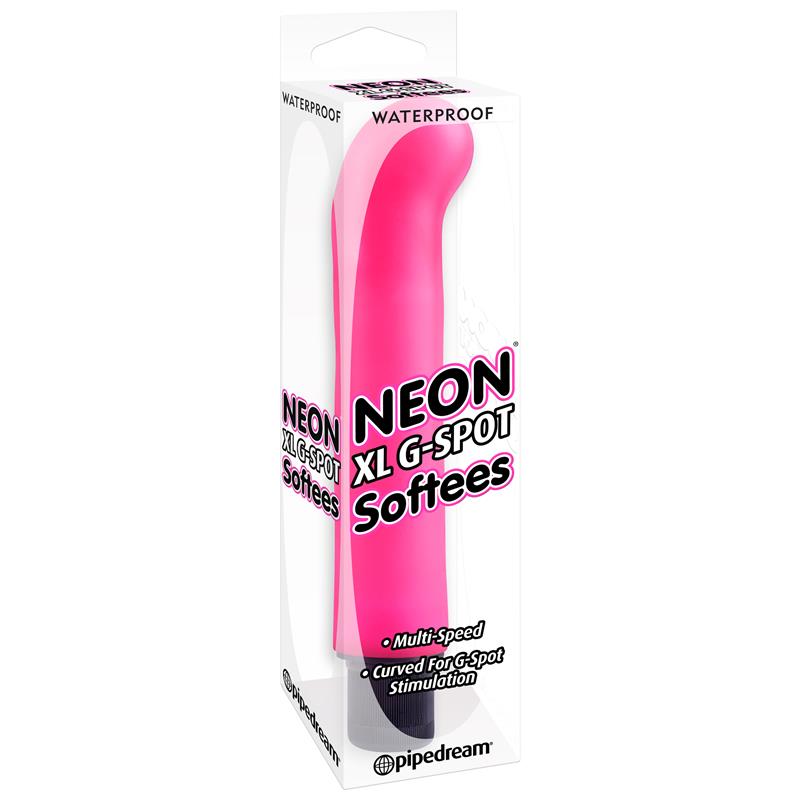 NEON - VIBRADOR XL LUV TOUCH G-SPOT SOFTEES ROSA