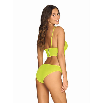 OBSESSIVE - NEONIA SET DE 2 PIEZAS CON CREMALLERA NEÓN