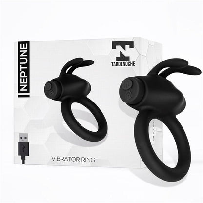 TARDENOCHE - NEPTUNE ANILLO VIBRADOR SILICONA RECARGABLE USB
