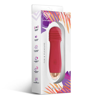 FESTIVAL - NESTA ESTIMULADOR 10 VELOCIDADES RUST RED