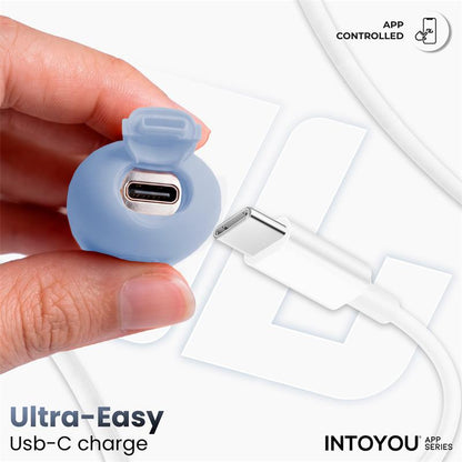 INTOYOU APP SERIES - NEXEGG MOTION HUEVO VIBRADOR CON THRUSTING APP LILA/PISTACHO