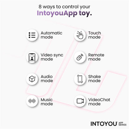 INTOYOU APP SERIES - NEXEGG MOTION HUEVO VIBRADOR CON THRUSTING APP ROSA/TURQUESA