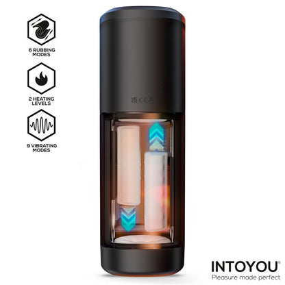 INTOYOU - NEXTOR MASTURBADOR AUTOMÁTICO AVANZADO, FUNCIÓN FRICCIÓN Y CALOR