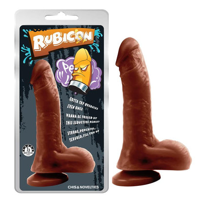 CHISA - NIGHT CLUB DILDO 7.9 - 20CM MARRÓN
