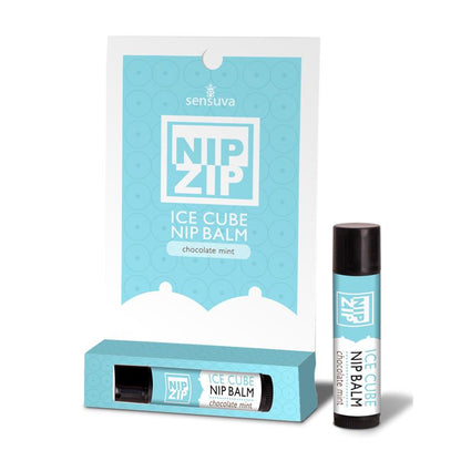 SENSUVA - NIP ZIP BÁLSAMO REFRESCANTE PARA PEZONES UNISEX CHOCOLATE Y MENTA 4 GR