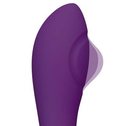 ACTION - NO. ELEVEN VIBRADOR CON CONEJITO, PUNTO G Y FUCIÓN DE PULSACIÓN USB MARGNÉTICO SILICONA
