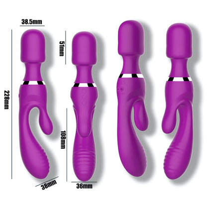 ACTION - NO. FIFTEEN VIBRADOR Y MASAJEADOR 3 MOTORES INDEPENDIENTES
