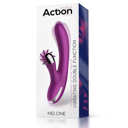ACTION - NO. ONE VIBRADOR CON RUEDA ESTIMULADORA