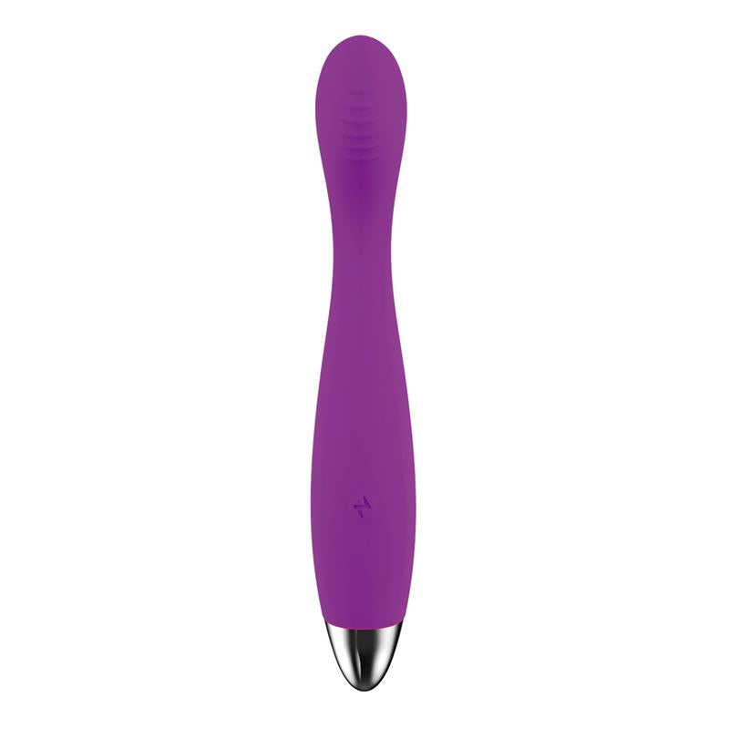 ACTION - NO. TEN VIBRADOR HIPER-FLEXIBLE PUNTO-G USB MAGNÉTICO SILICONA