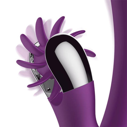 ACTION - NO. TWO VIBRADOR MOVIMIENTO FINGER Y RUEDA ESTIMULADORA