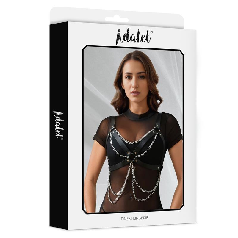 ADALET LINGERIE - NOELLE ARNÉS PARA PECHO CADENAS TALLA ÚNICA