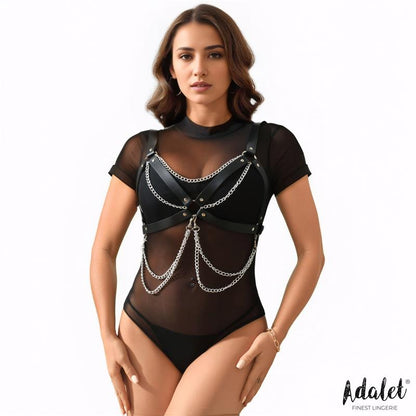 ADALET LINGERIE - NOELLE ARNÉS PARA PECHO CADENAS TALLA ÚNICA