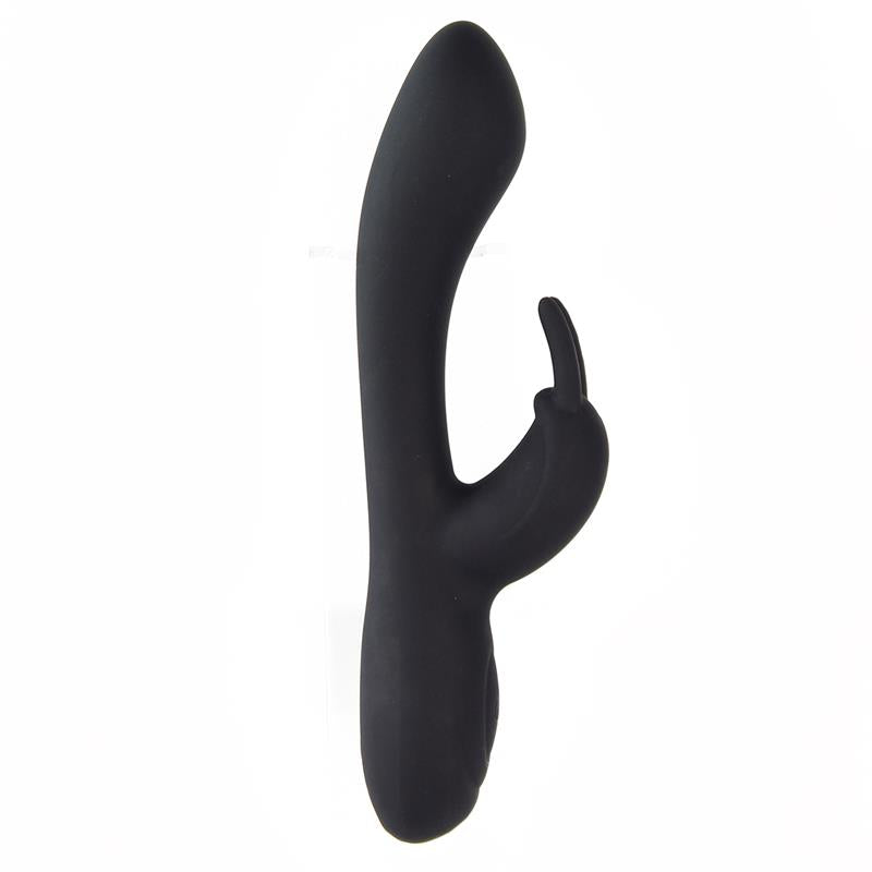 TARDENOCHE - NOIR VIBRADOR SILICONA LÍQUIDA INYECTADA 2 MOTORES USB