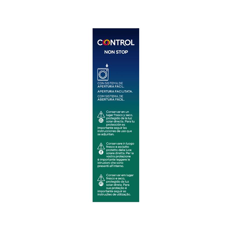 CONTROL - NON STOP DOTS & LINES - RETARDANTE PUNTEADO 12 UDS