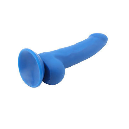 CHISA - NORMAN.P DILDO SILICONA LIQUIDA AZUL 21.5CM