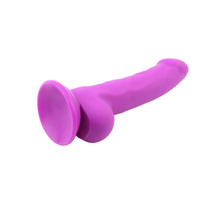 CHISA - NORMAN.P DILDO SILICONA LÍQUIDA PÚRPURA 21.5CM
