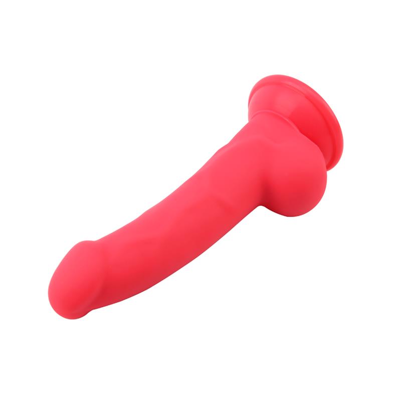CHISA - NORMAN.P DILDO SILICONA LÍQUIDA ROJO 21.5CM