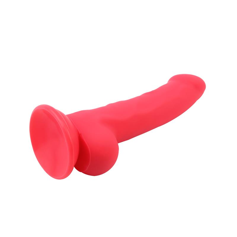 CHISA - NORMAN.P DILDO SILICONA LÍQUIDA ROJO 21.5CM