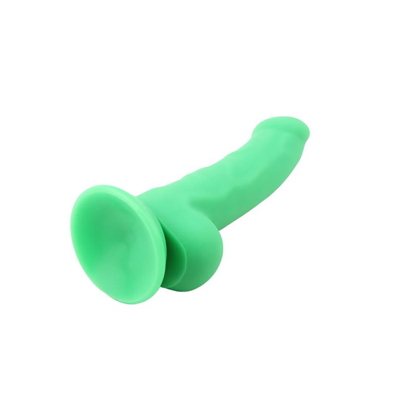 CHISA - NORMAN.P DILDO SILICONA LIQUIDA VERDE 21.5CM
