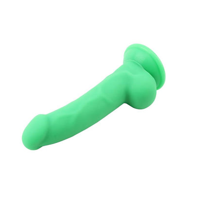 CHISA - NORMAN.P DILDO SILICONA LIQUIDA VERDE 21.5CM