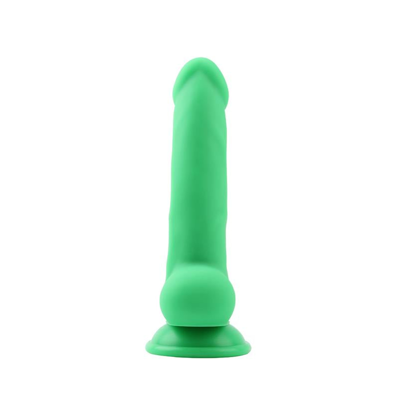 CHISA - NORMAN.P DILDO SILICONA LIQUIDA VERDE 21.5CM