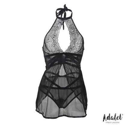ADALET LINGERIE - NOVA BABYDOLL ESPALDA ABIERTA Y TANGA