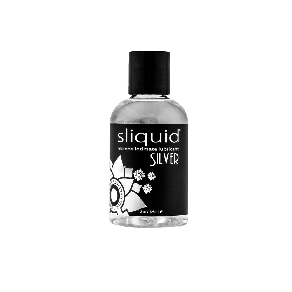 SLIQUID - NATURALS SILVER SILICONE LUBRICANT-125ML