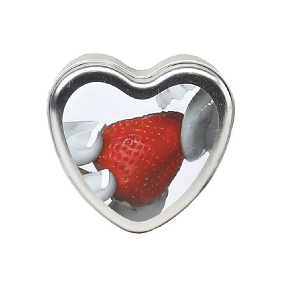 EARTHLY BODY - HEART 3-IN-1 EDIBLE MASSAGE CANDLE 4OZ/113G