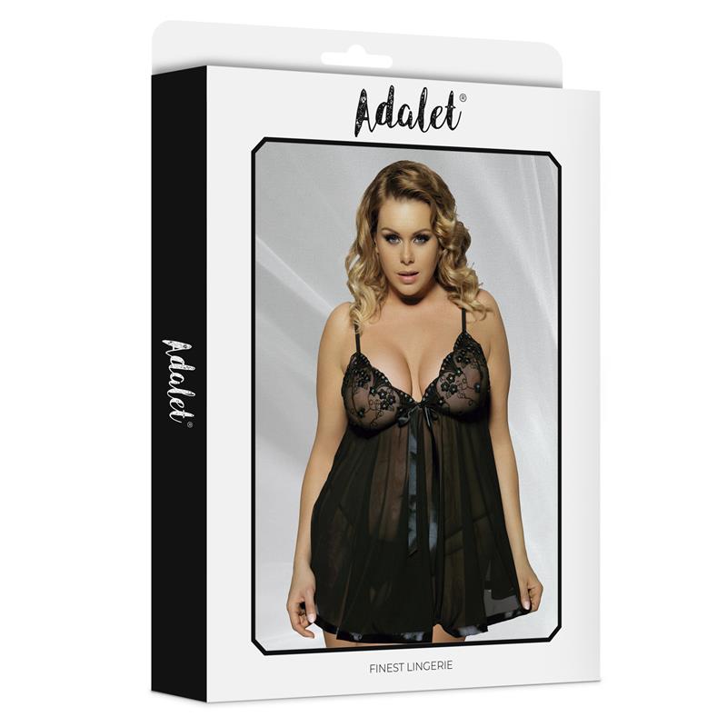 ADALET LINGERIE - NUMA BABYDOLL Y TANGA TALLA 44-46