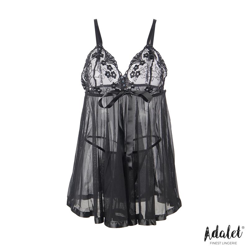 ADALET LINGERIE - NUMA BABYDOLL Y TANGA TALLA 44-46