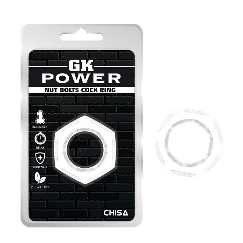 CHISA - NUST BOLTS ANILLO PARA EL PENE