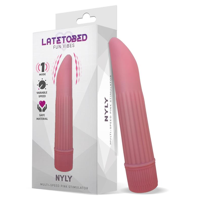 LATETOBED - NYLY ESTIMULADOR MULTI-VELOCIDAD ROSA