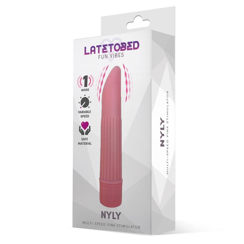 LATETOBED - NYLY ESTIMULADOR MULTI-VELOCIDAD ROSA