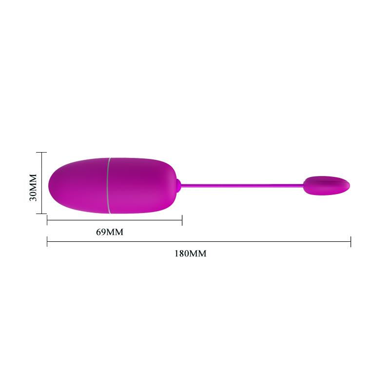 PRETTYLOVE - NYMPH HUEVO VIBRADOR CON APP MOVIL