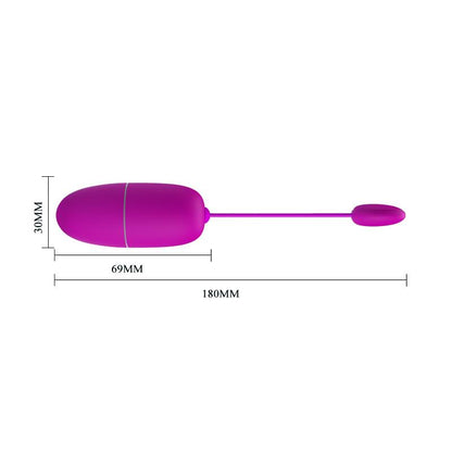 PRETTYLOVE - NYMPH HUEVO VIBRADOR CON APP MOVIL