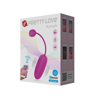 PRETTYLOVE - NYMPH HUEVO VIBRADOR CON APP MOVIL
