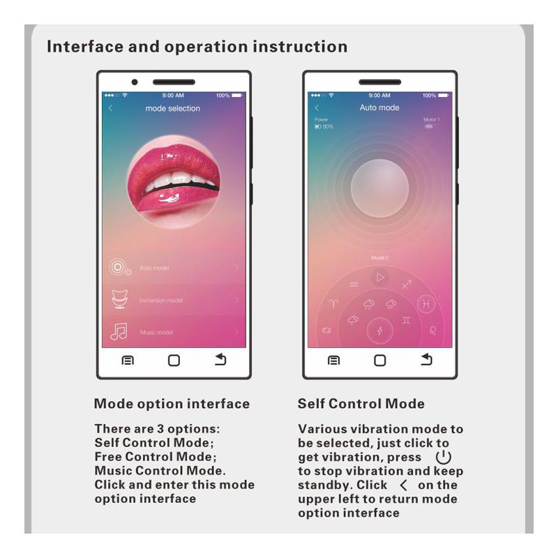 PRETTYLOVE - NYMPH HUEVO VIBRADOR CON APP MOVIL