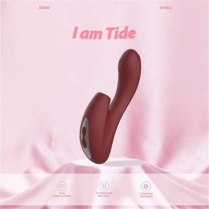 CHISA - NYMPH VIBRADOR CON GOLPETEO Y SUCCION
