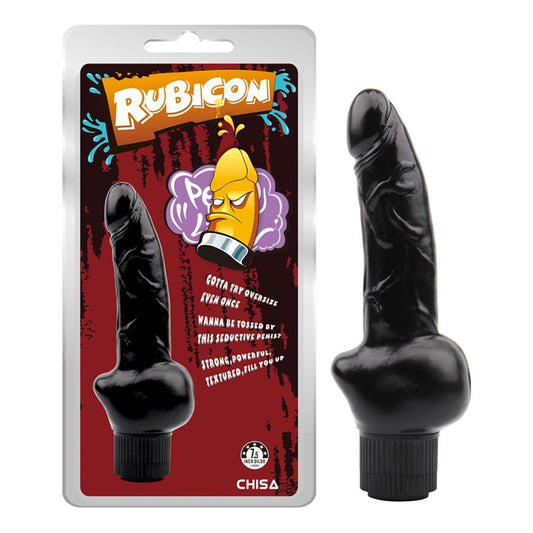 CHISA - OBSIDIAN VIBRADOR REALISTA 7.5 - 19CM NEGRO