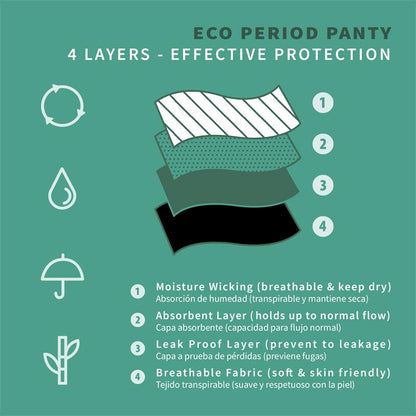 ADALET ECO PERIOD - OCEAN BRAGUITA MENSTRUAL NORMAL