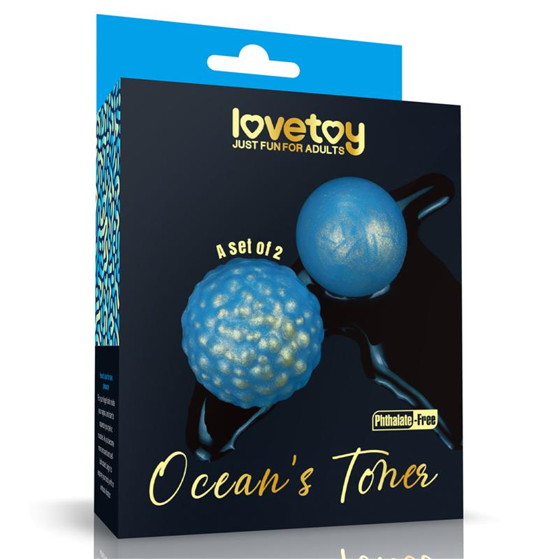 LOVETOY - OCEANS TONER BOLAS KEGEL SET DE 2