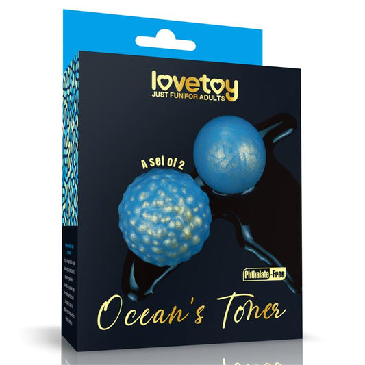 LOVETOY - OCEANS TONER BOLAS KEGEL SET DE 2